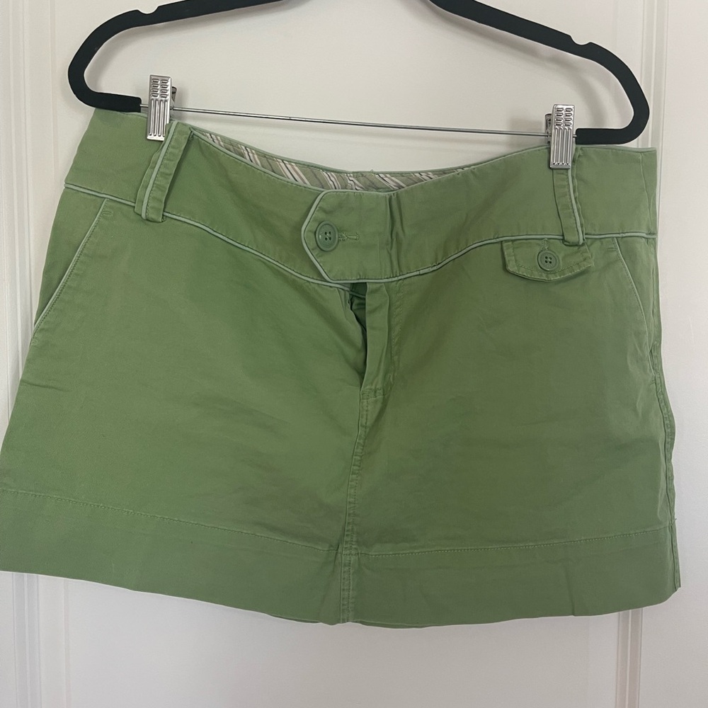 American eagle green mini skirt! Worn once!